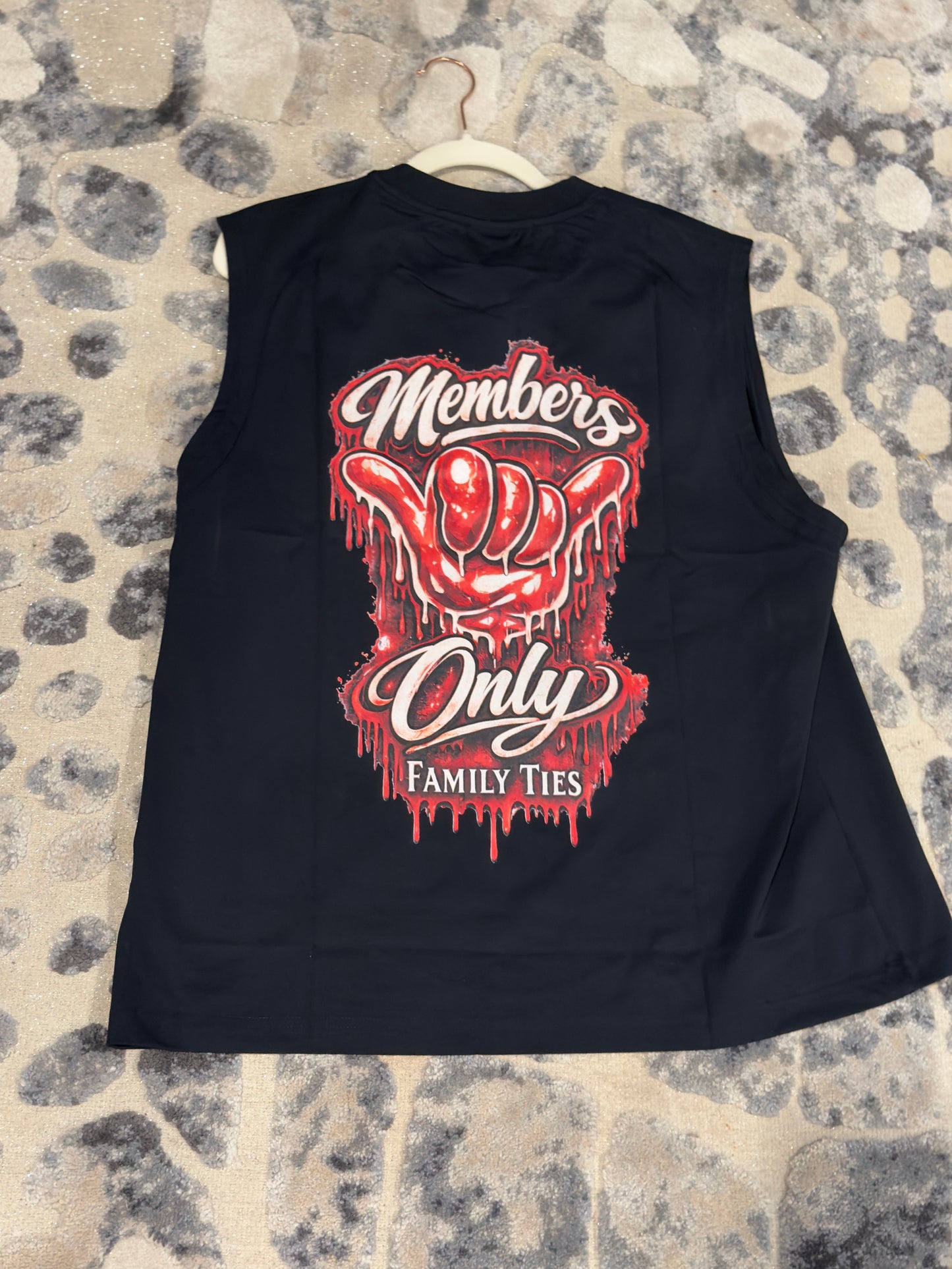 Family Ties Black "Sweet Nightmares" Members Only Collection