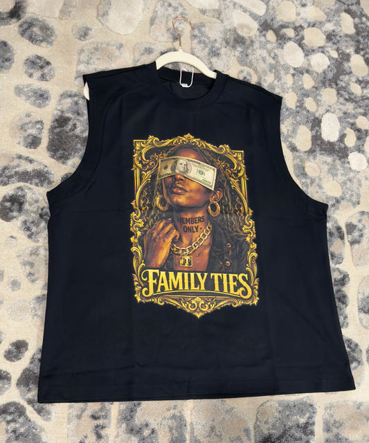 Family Ties Black "Tatted Woman" Members Only Collection