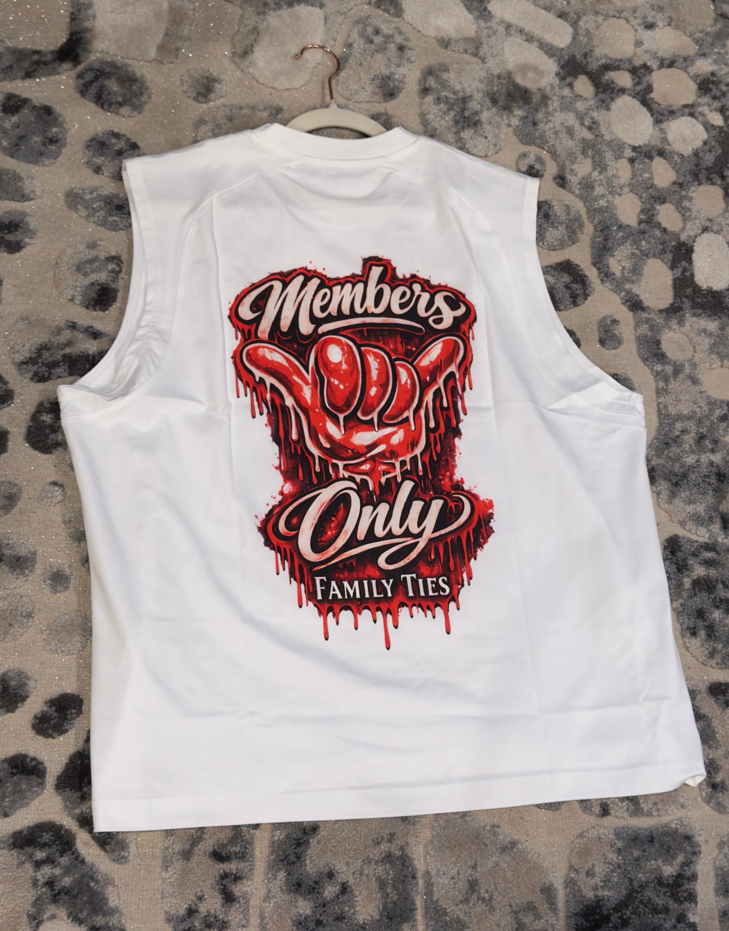 Family Ties White "Sweet Nightmares" Members Only Collection