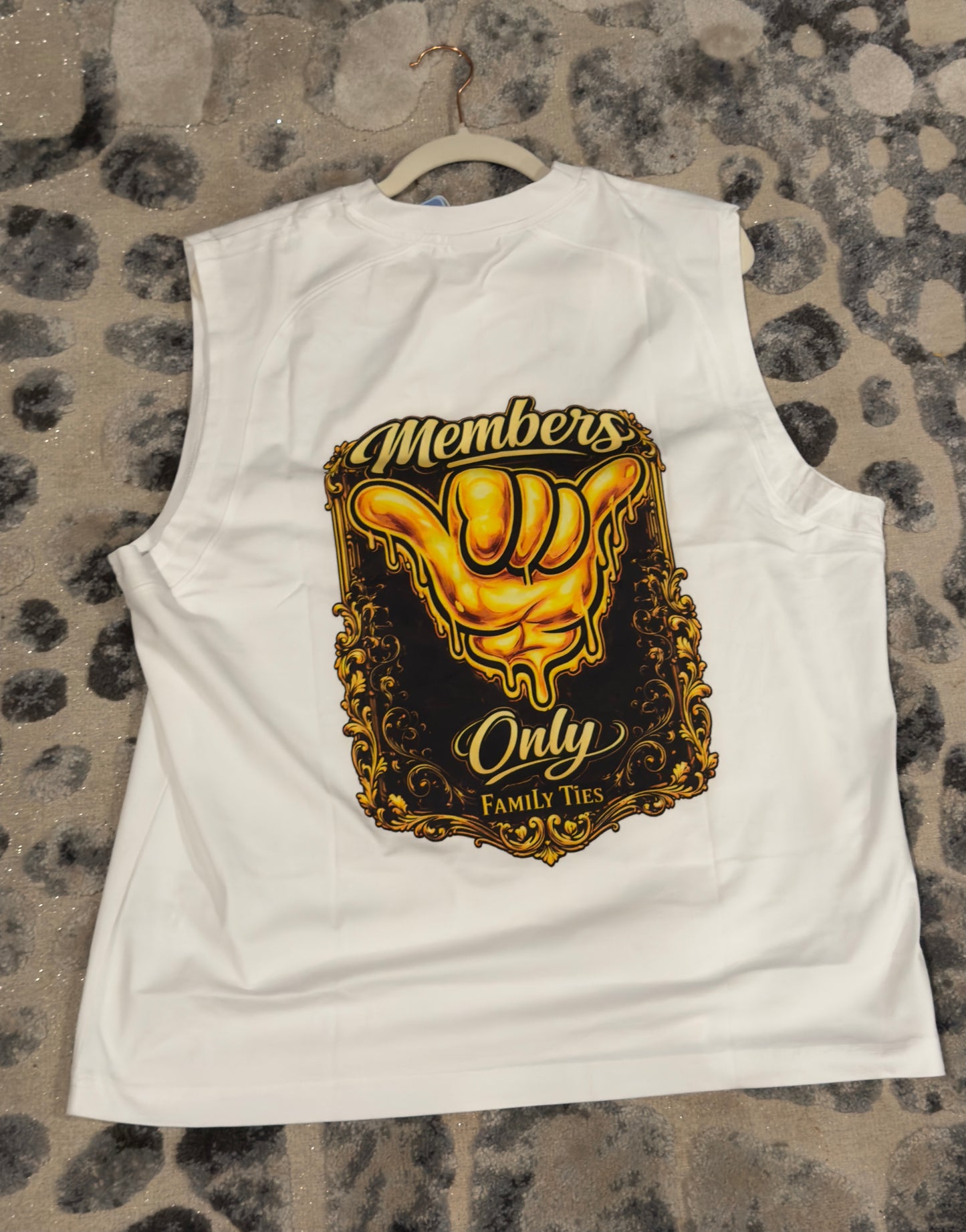 Family Ties White "Tatted Woman" Members Only Collection