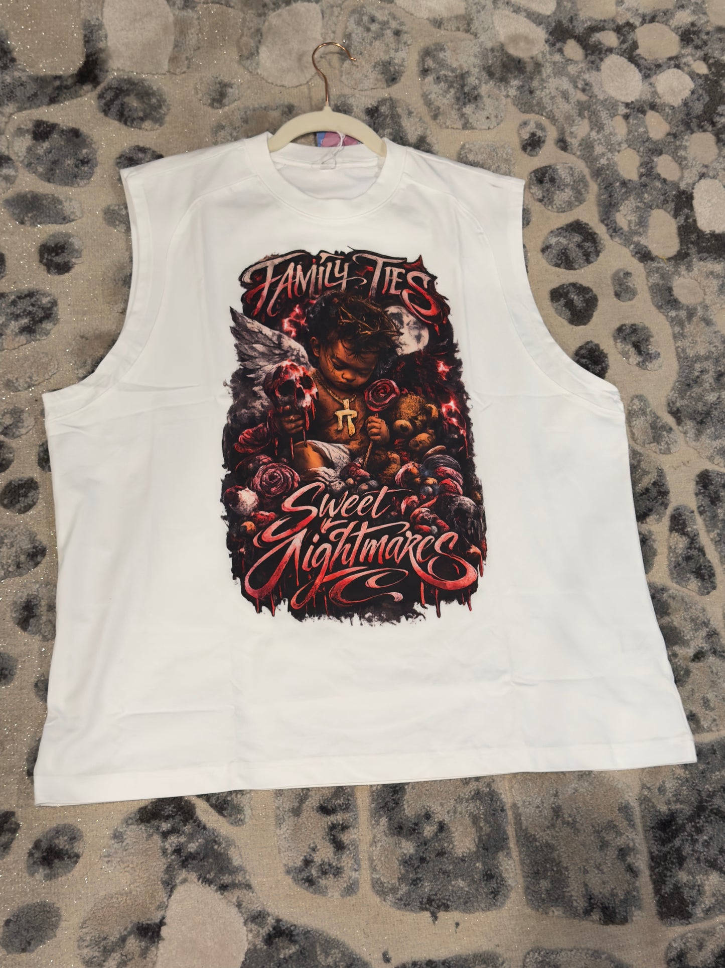 Family Ties White "Sweet Nightmares" Members Only Collection